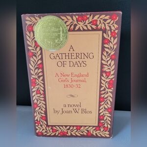VTG Childrens Bk HC/DJ A Gathering of Days : by Joan W. Blos 1979 VG Condition